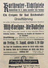 Filmplakat Miss Evelyne, die Badefee